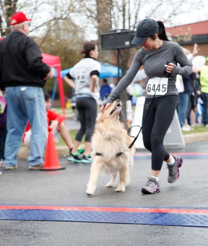 Fur Fun Finish Line