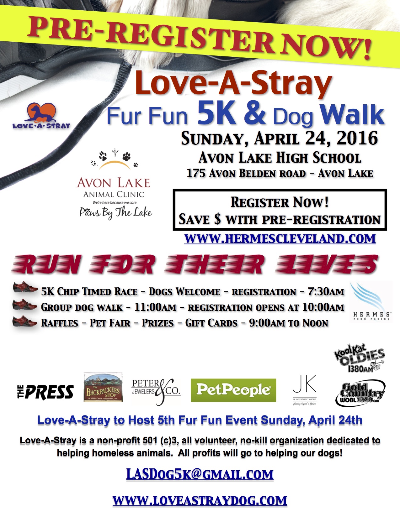 4th Annual Fur Fun 5K & Dog Walk